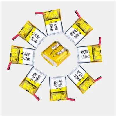 Polimerowa bateria litowa do słuchawek 25 mAh 3,7 V z Bluetoothem - Certyfikat UN38.3